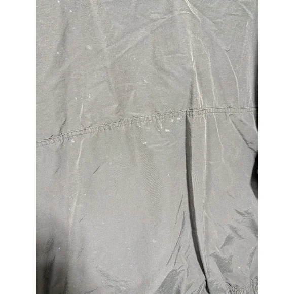 Vintage Jordan Mens XL Quarter Zip Windbreaker Pullover Black Embroidered Logo - Picture 10 of 10